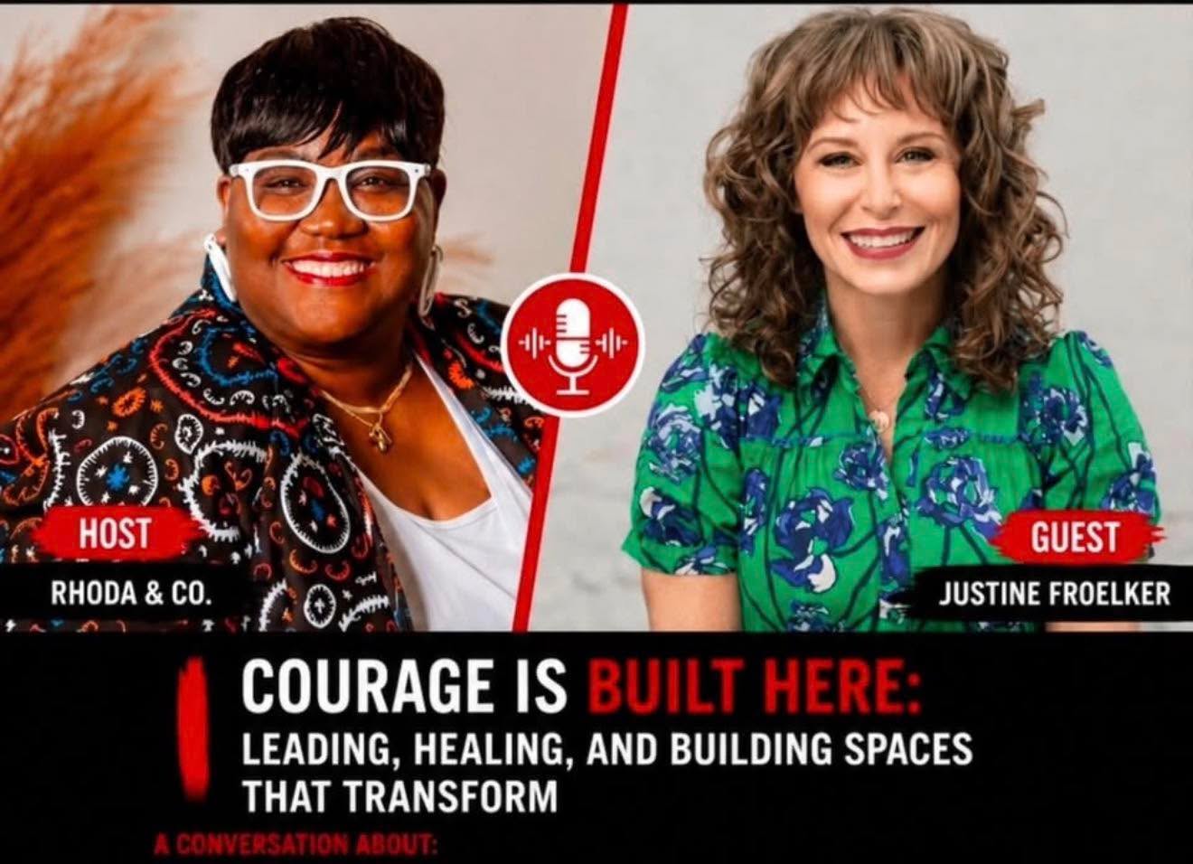 Wow wow wow 🌟

Do yourself a favor and give yourself this gift of listening today/this weekend.

@rhoda.banks and @justinefroelker together was really something special!! 

🎧Listen on your fave platform or message me for link!