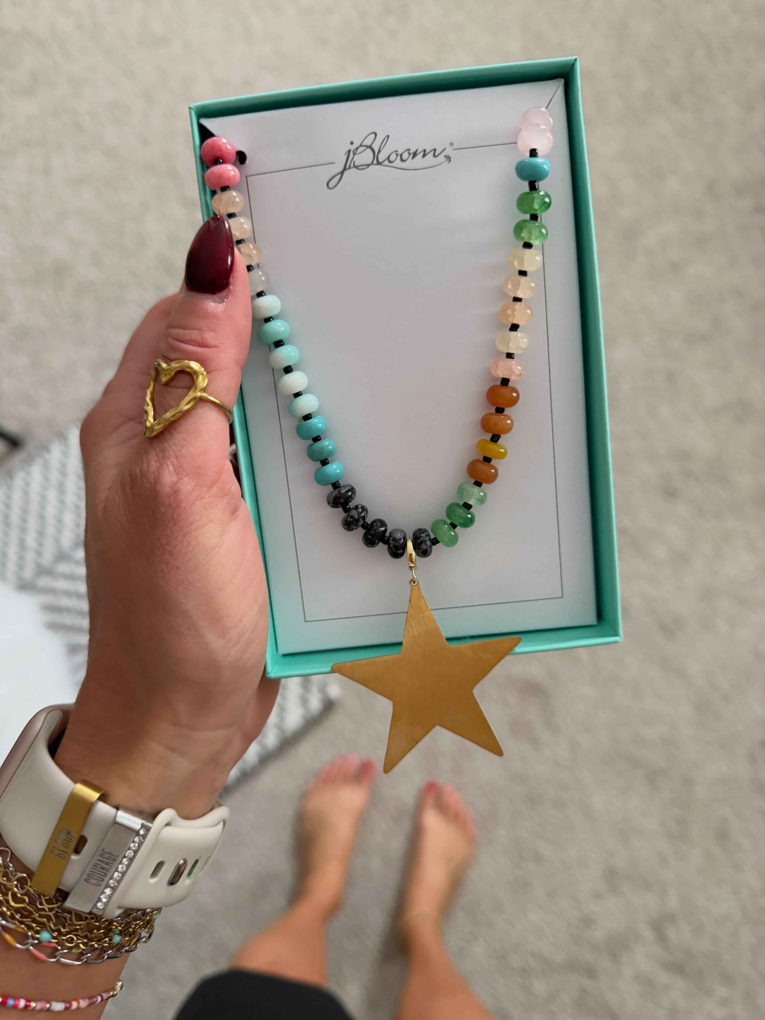 Missed all my Sunday style steals today so here’s one for ya! $40 for charm + necklace, $15 for ring ⭐️